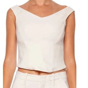 Ted Baker Teimer Bardot Top - Ivory